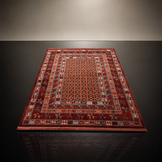 Artline Oosters Vintage Vloerkleed Taj Rood Wollook