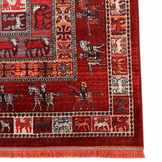 Artline Oosters Vintage Vloerkleed Taj Rood Wollook