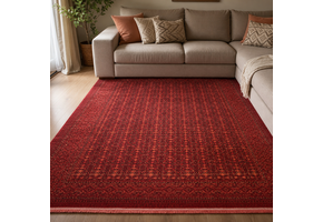 Artline Oosters Vintage Vloerkleed Herat Rood Wollook