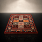 Artline Oosters Vintage Vloerkleed Sultan Rood Wollook