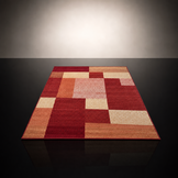 Santo Modern Vloerkleed Terracotta