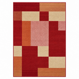 Santo Modern Vloerkleed Terracotta
