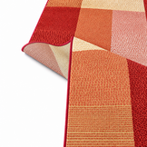 Santo Modern Vloerkleed Terracotta