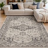 Vintage Vloerkleed Beige Creme
