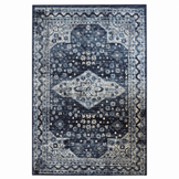 Vintage Vloerkleed Blauw Navy