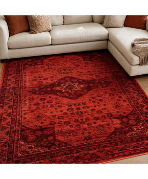 Vintage Vloerkleed Terracotta