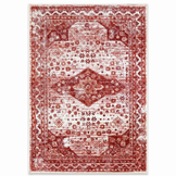 Vintage Vloerkleed Creme Rood Terracotta