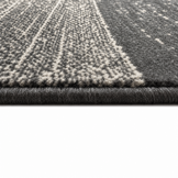 Luna Modern Vloerkleed Grijs Zwart