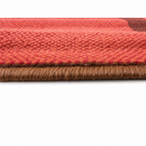 Retro Modern Vloerkleed Terracotta