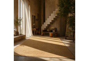 Sisal Vloerkleed XXL – Honingraatstructuur – Naturel – 100% Sisal
