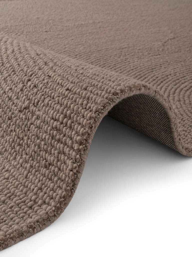 Wollen Vloerkleed Calmio Taupe
