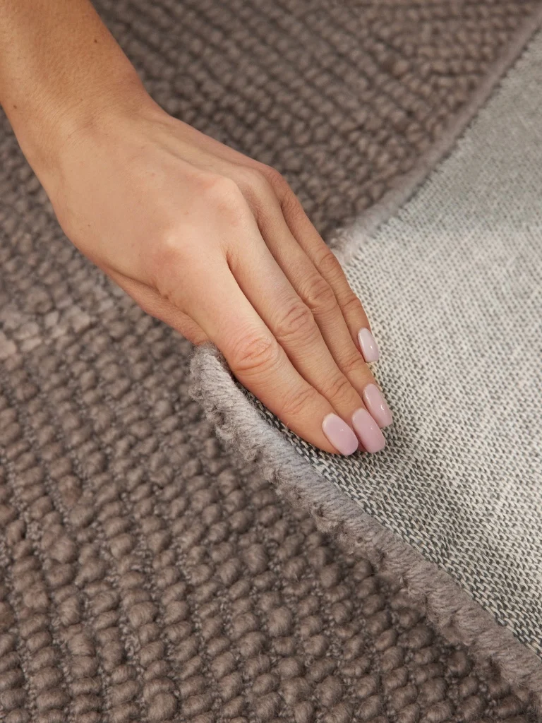 Wollen Vloerkleed Calmio Taupe