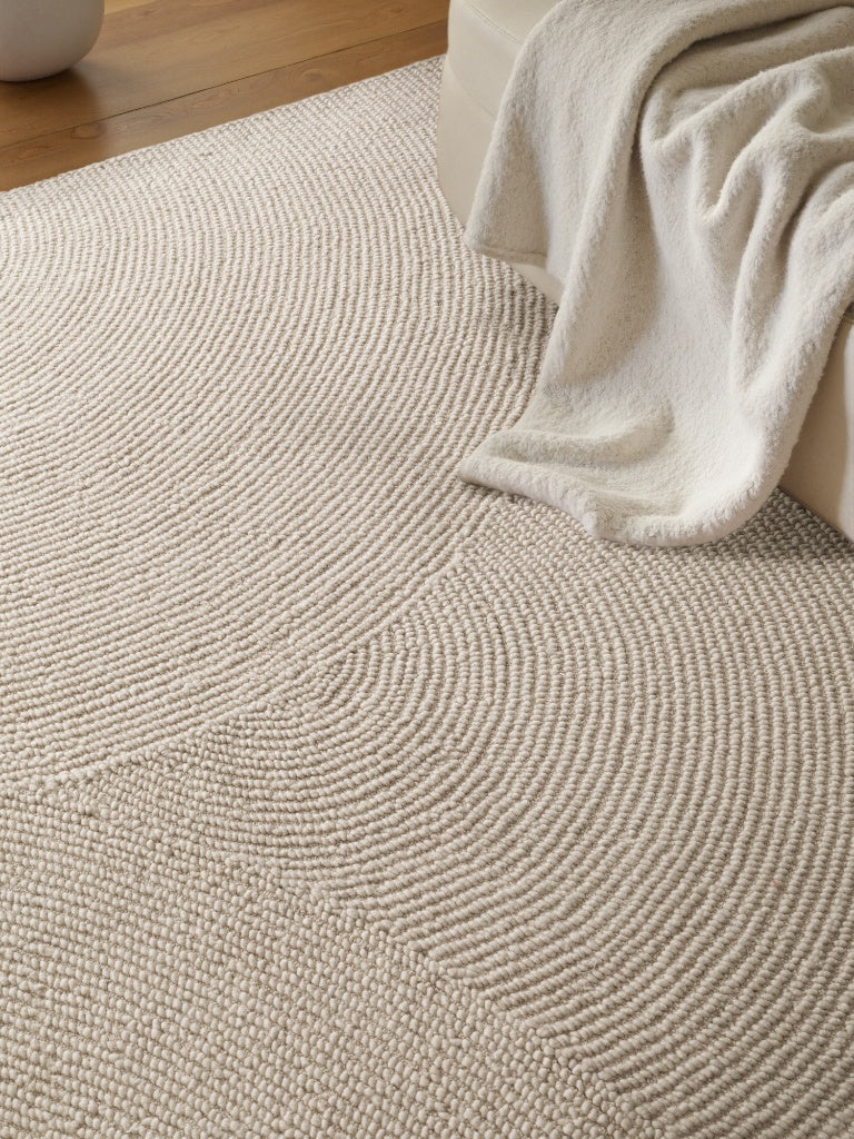 Wollen Vloerkleed Calmio Creme