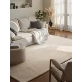 Wollen Vloerkleed Calmio Creme