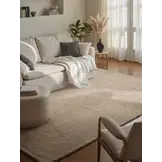 Wollen Vloerkleed Calmio Licht Beige
