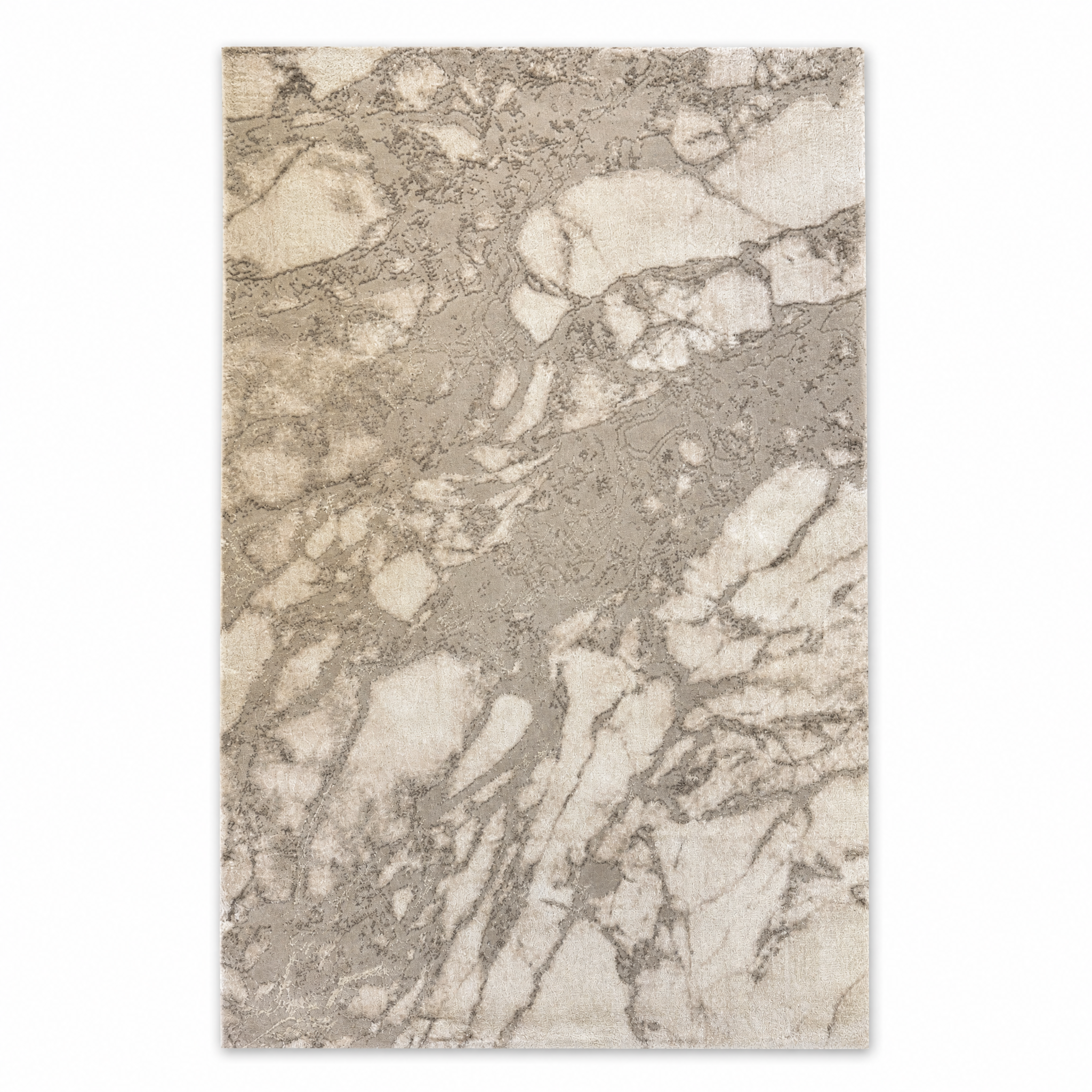 Tapijtenloods Fashion Marmer - Laagpolig Vloerkleed - Design Tapijt - Beige