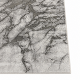Fashion Marmer Vloerkleed Grijs Zilver