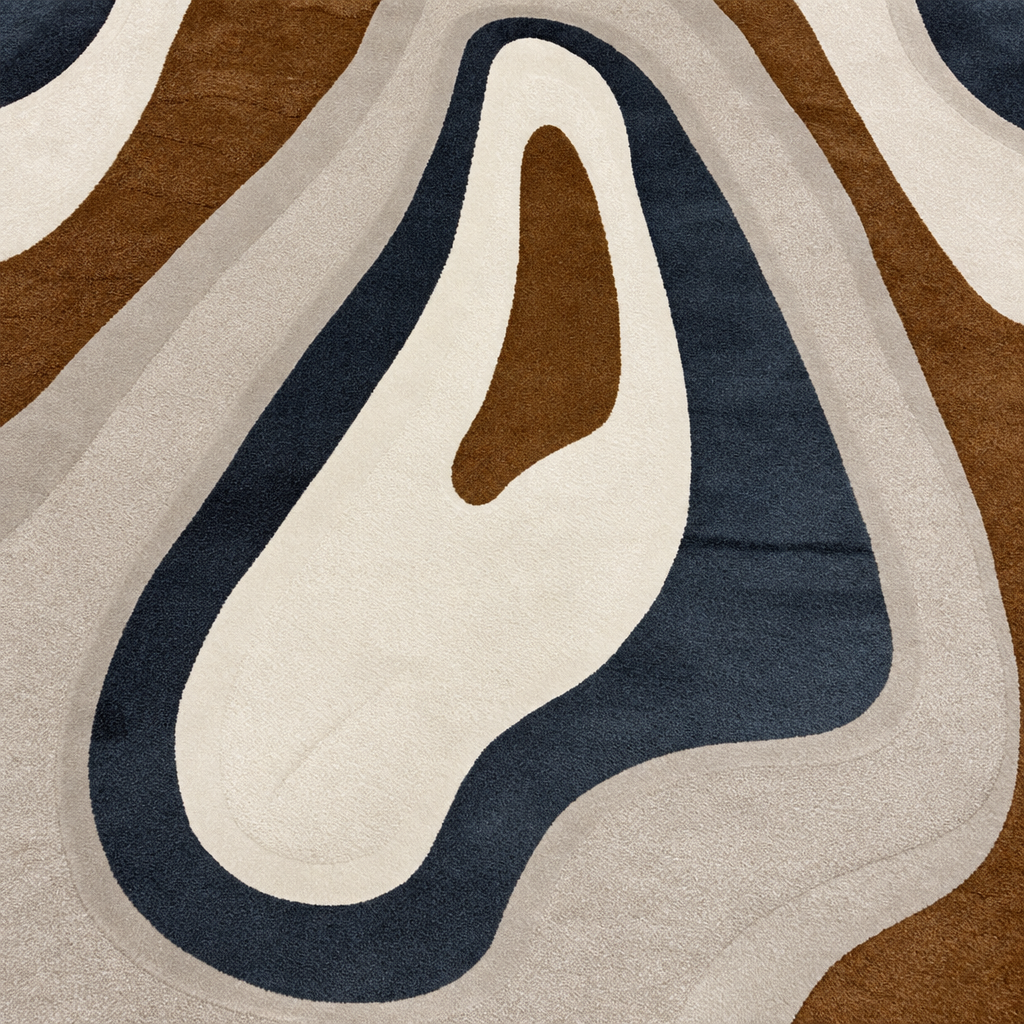 Organisch Abstract Vloerkleed Livorno Multi