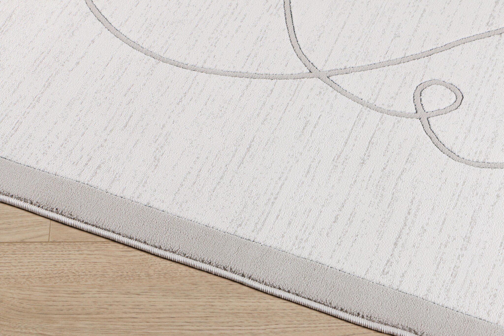 Organisch Japandi Vloerkleed Jarden Shape Creme