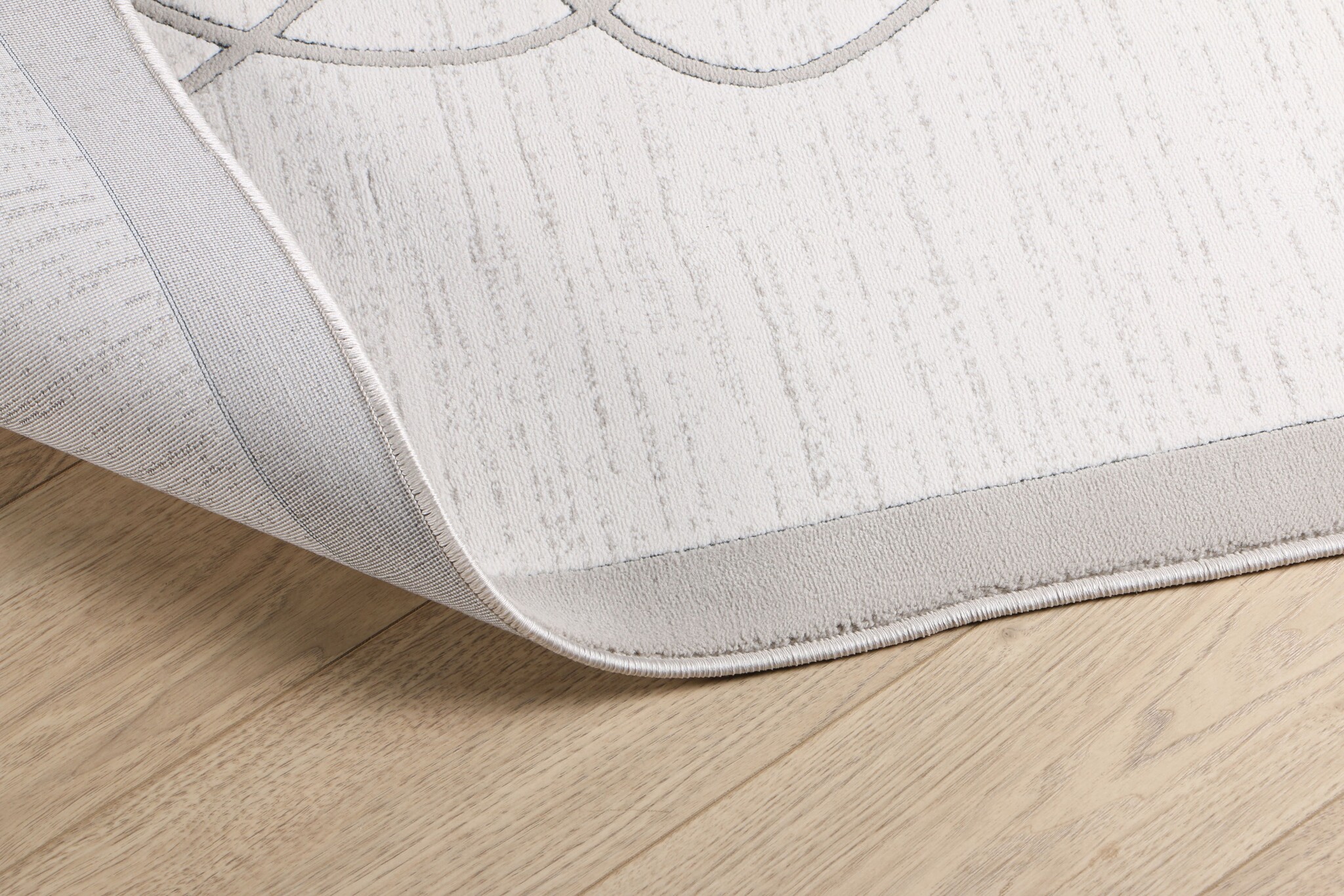 Organisch Japandi Vloerkleed Jarden Shape Creme