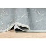 Organisch Japandi Vloerkleed Jarden Shape Groen
