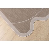 Organisch Japandi Vloerkleed Jarden Shape Bruin Beige