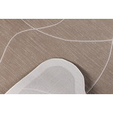 Organisch Japandi Vloerkleed Jarden Shape Bruin Beige