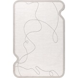 Organisch Japandi Vloerkleed Jarden Shape Creme