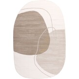 Organisch Vloerkleed Jarden Shape Creme Beige
