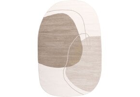 Organisch Vloerkleed Jarden Shape Creme Beige
