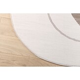 Organisch Vloerkleed Jarden Shape Creme Beige