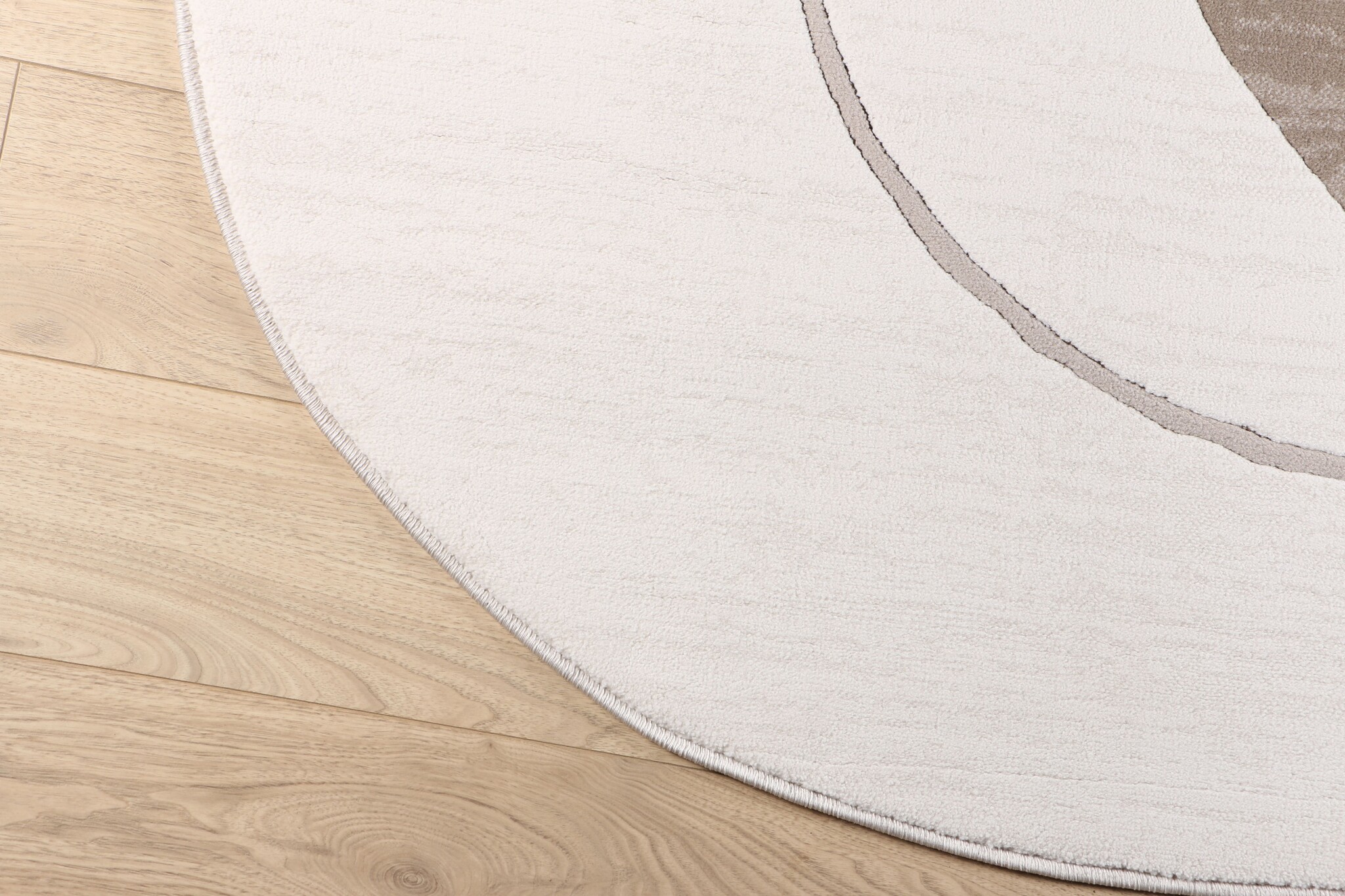 Organisch Vloerkleed Jarden Shape Creme Beige