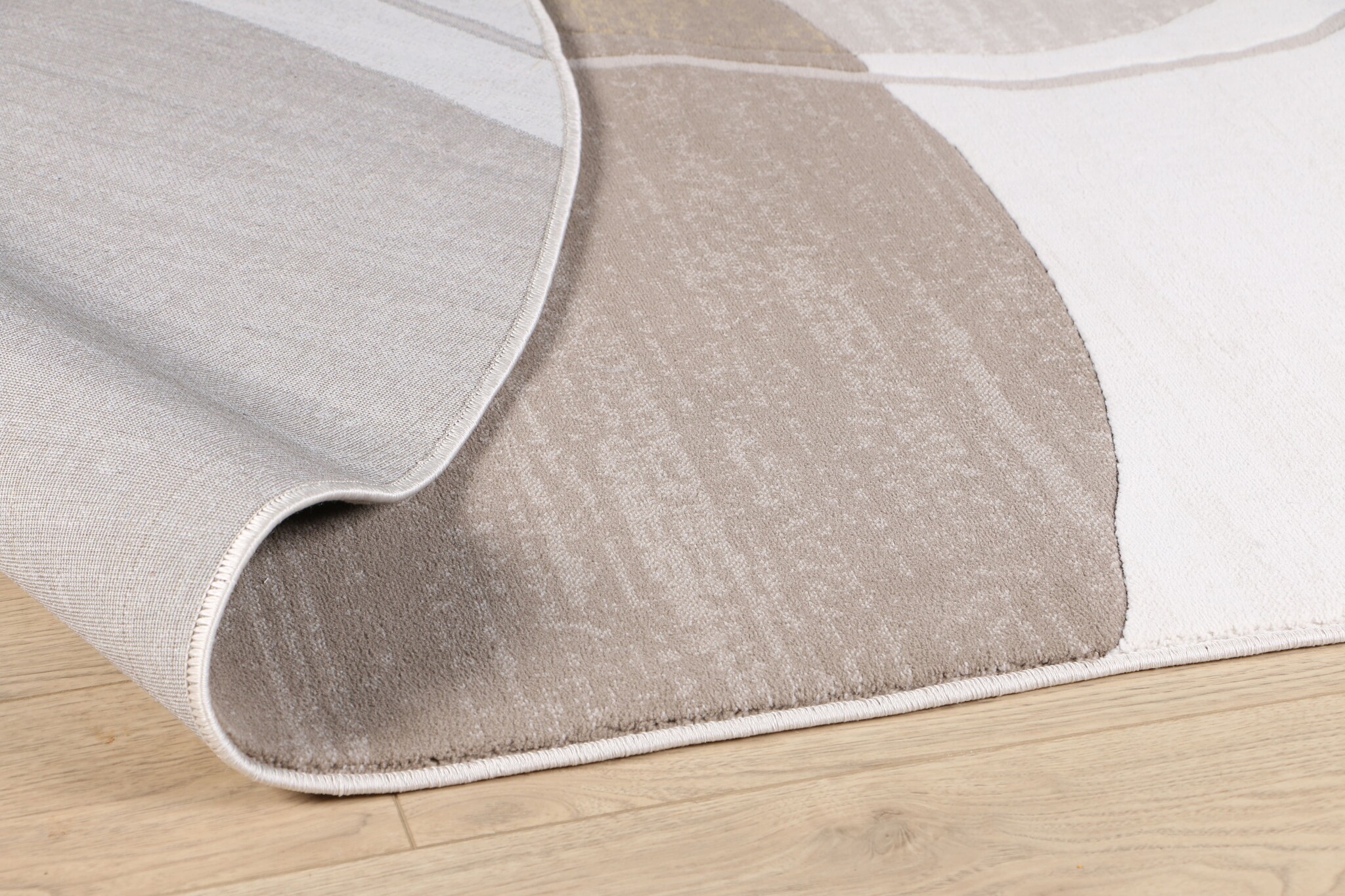 Organisch Vloerkleed Jarden Shape Creme Beige