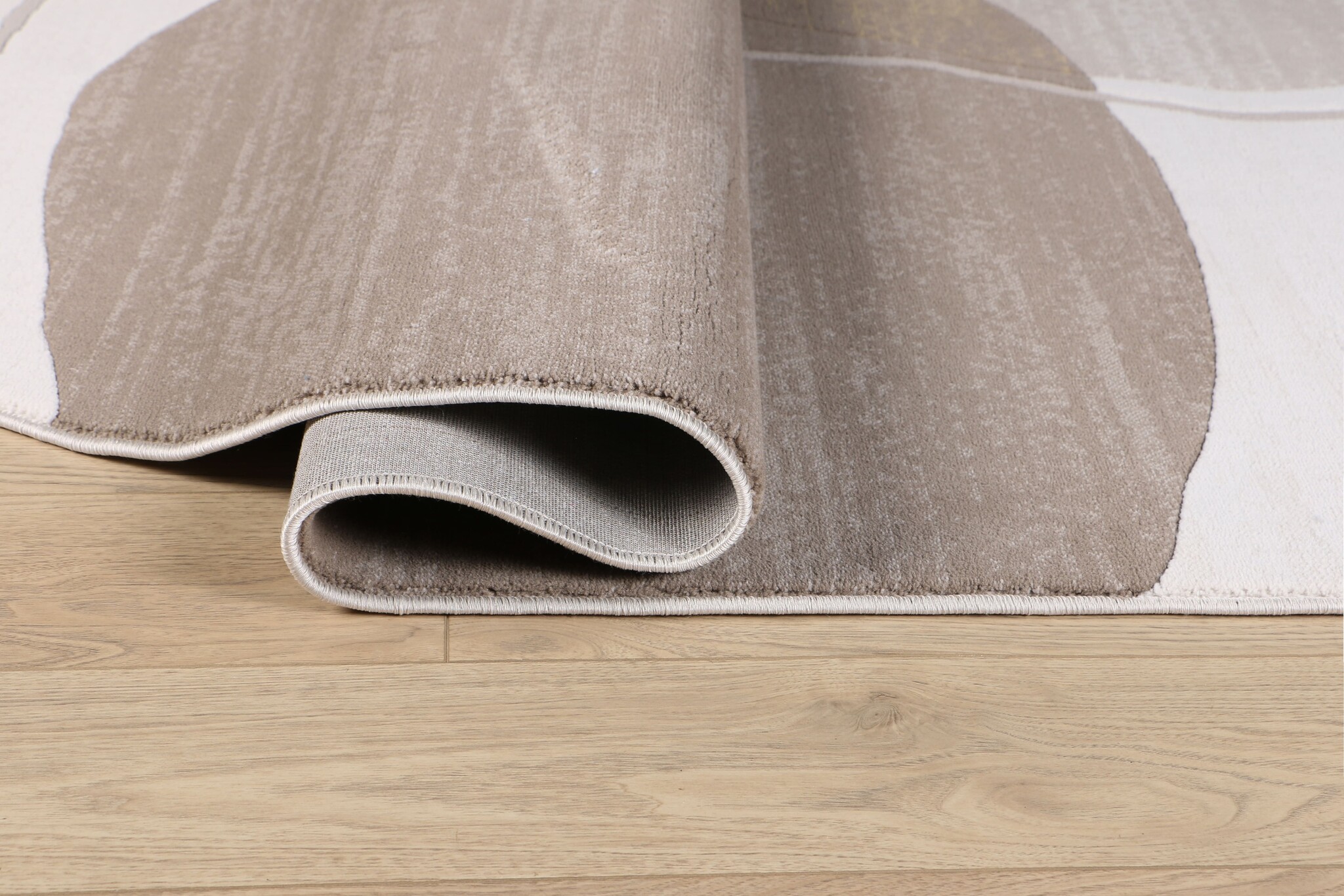 Organisch Vloerkleed Jarden Shape Creme Beige