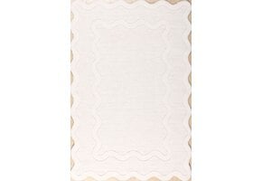 Organisch Vloerkleed Jarden Shape Creme