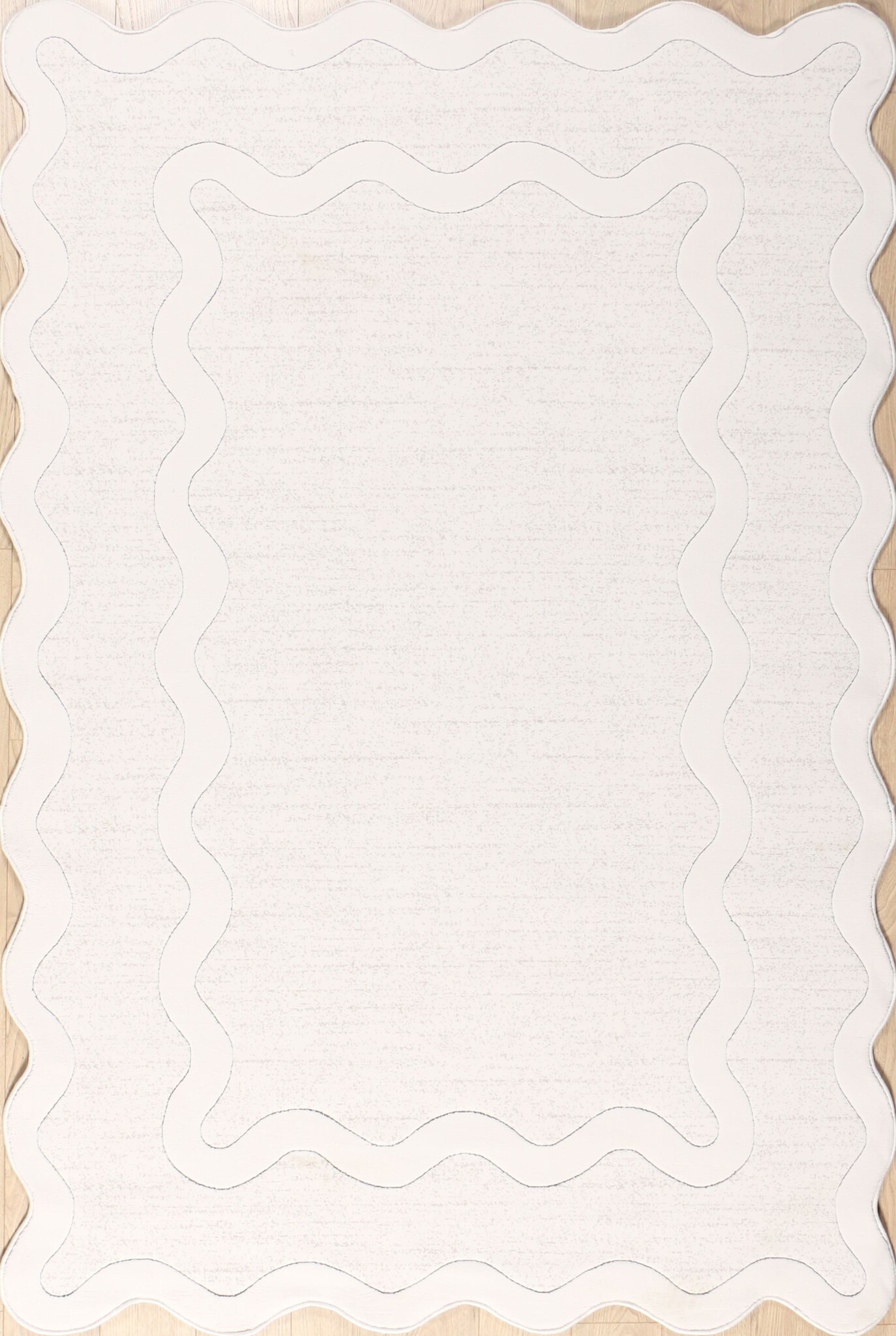 Organisch Vloerkleed Jarden Shape Creme