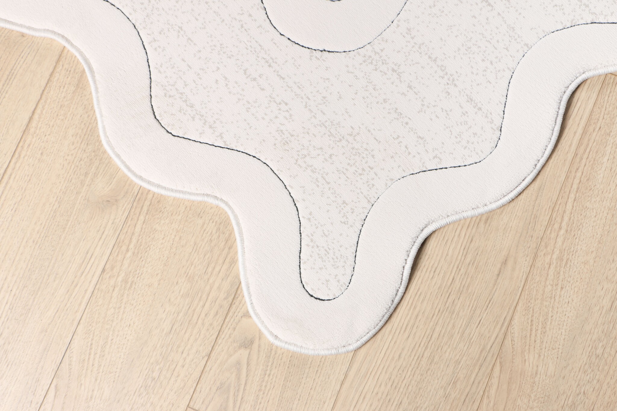 Organisch Vloerkleed Jarden Shape Creme