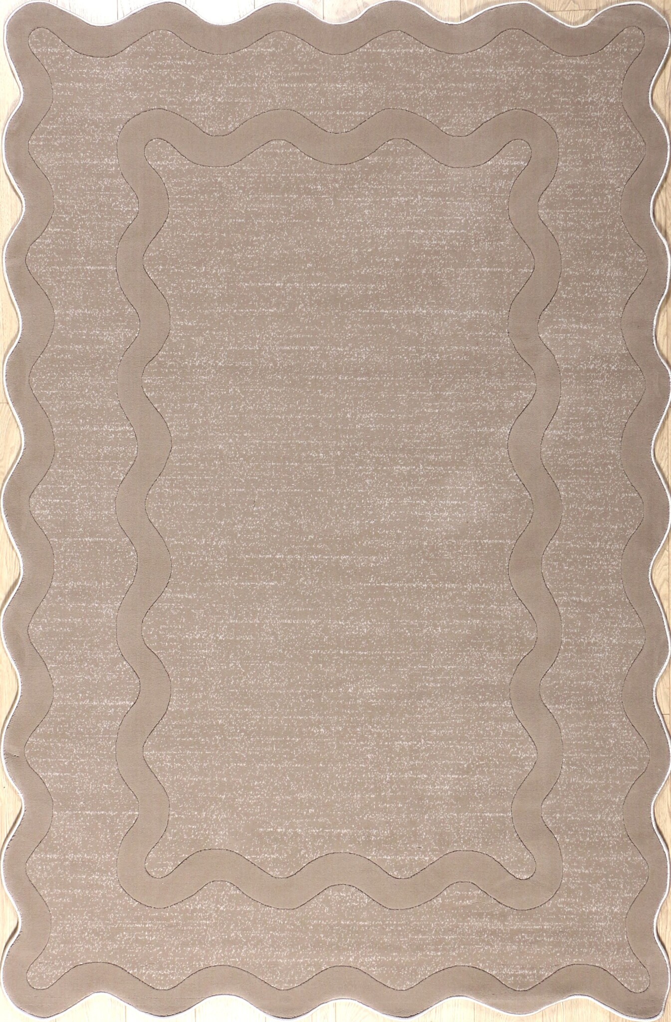 Organisch Vloerkleed Jarden Shape Bruin Beige