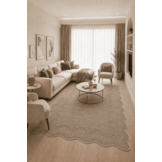 Organisch Vloerkleed Jarden Shape Bruin Beige