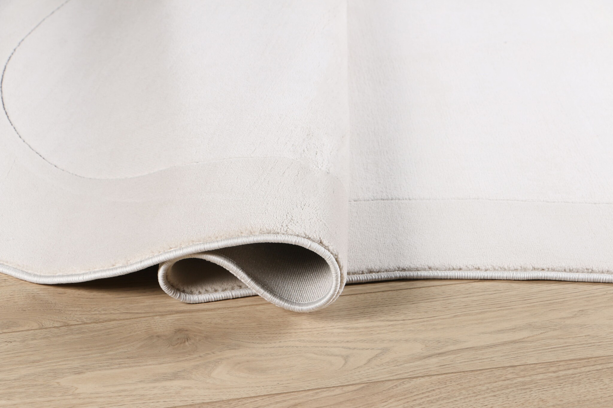 Organisch Vloerkleed Jarden Shape Kari Creme Beige