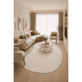 Organisch Vloerkleed Jarden Shape Kari Creme