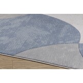 Jarden Home Vloerkleed Abstract Blauw Creme