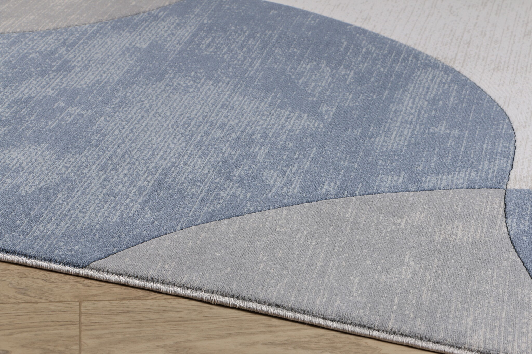 Jarden Home Vloerkleed Abstract Blauw Creme