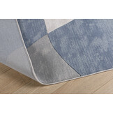 Jarden Home Vloerkleed Abstract Blauw Creme