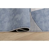 Jarden Home Vloerkleed Abstract Blauw Creme