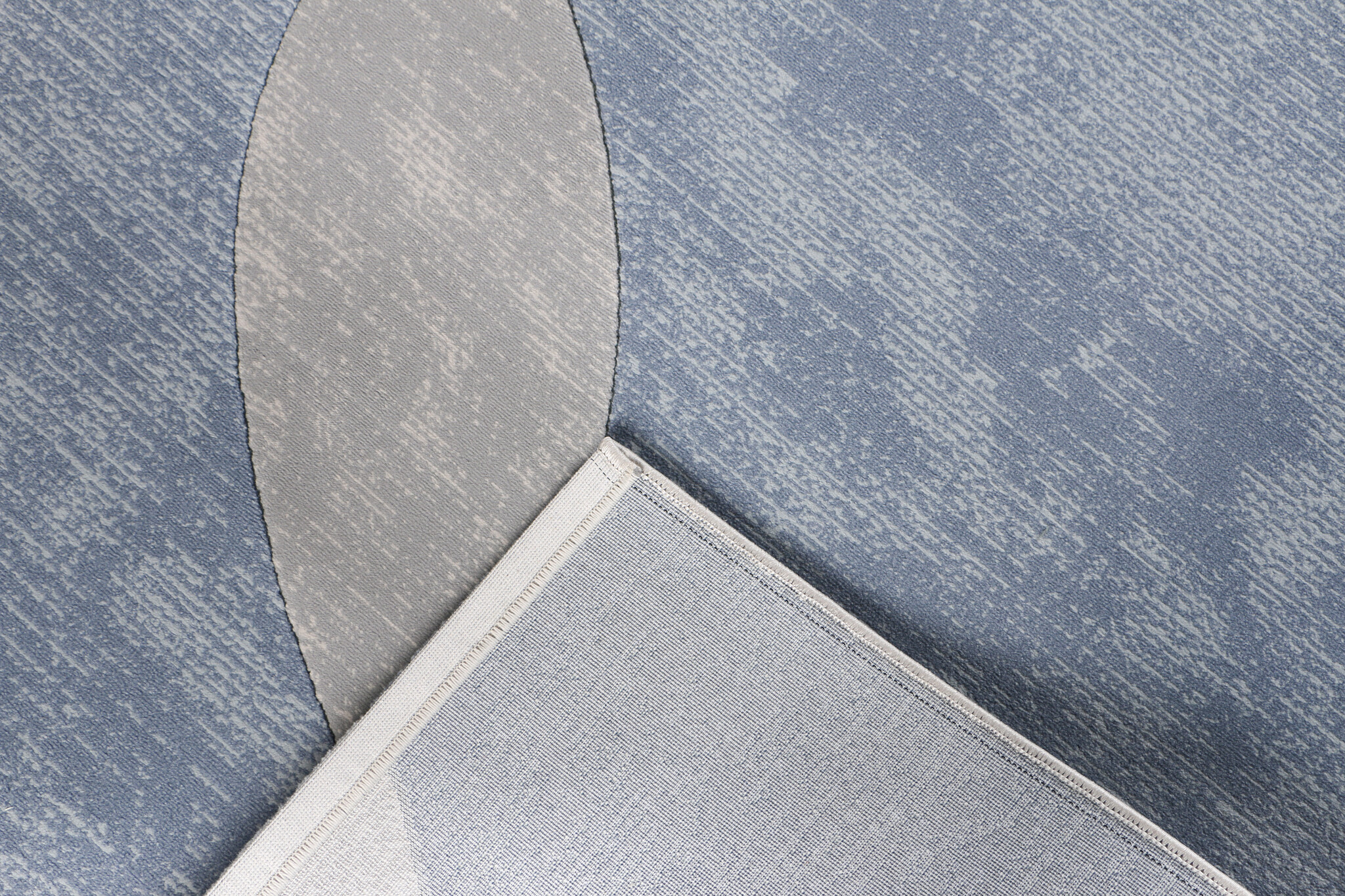 Jarden Home Vloerkleed Abstract Blauw Creme
