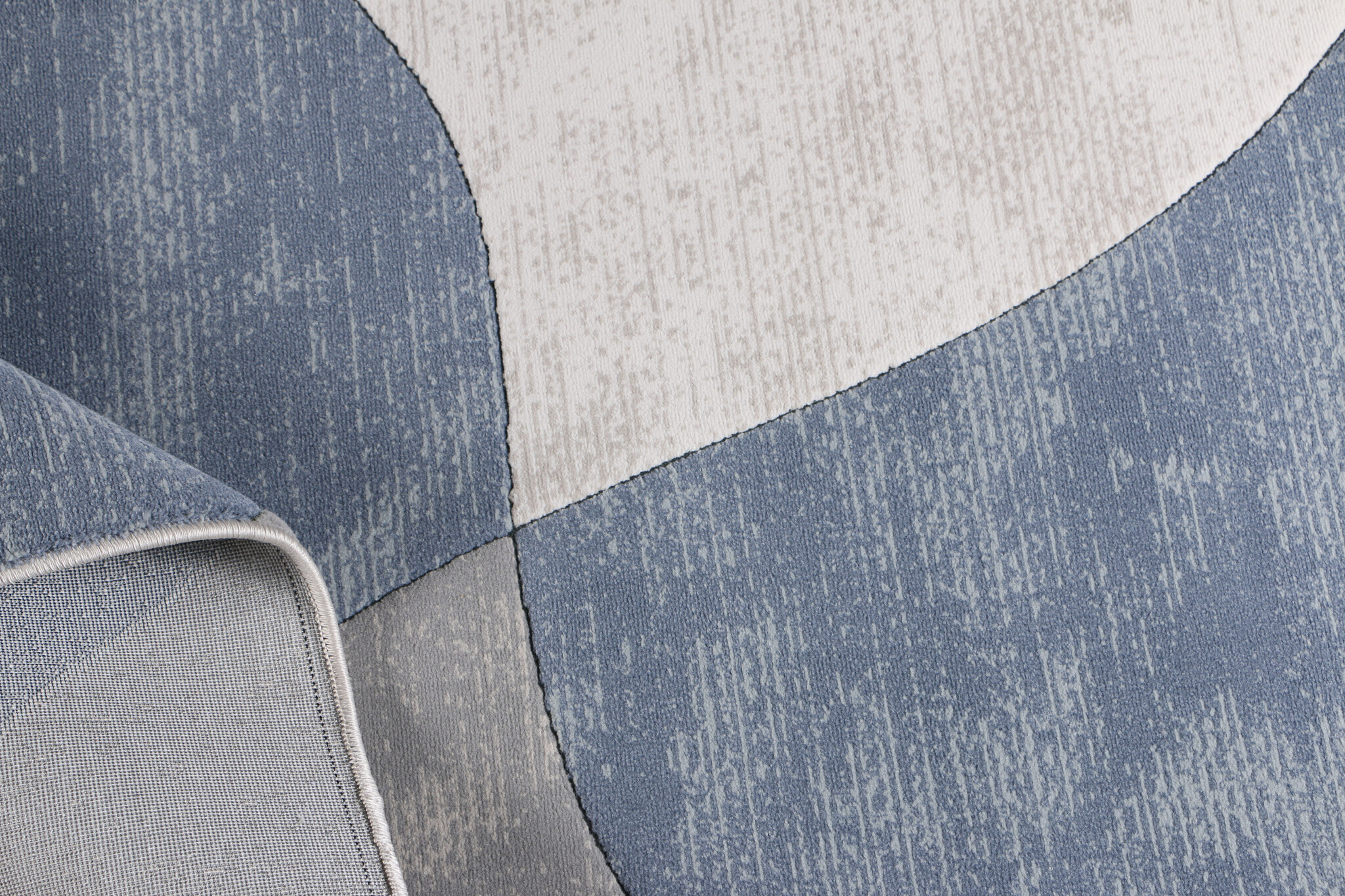 Jarden Home Vloerkleed Abstract Blauw Creme