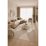 Jarden Home Vloerkleed Abstract Beige Creme
