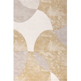 Jarden Home Vloerkleed Abstract Geel Creme