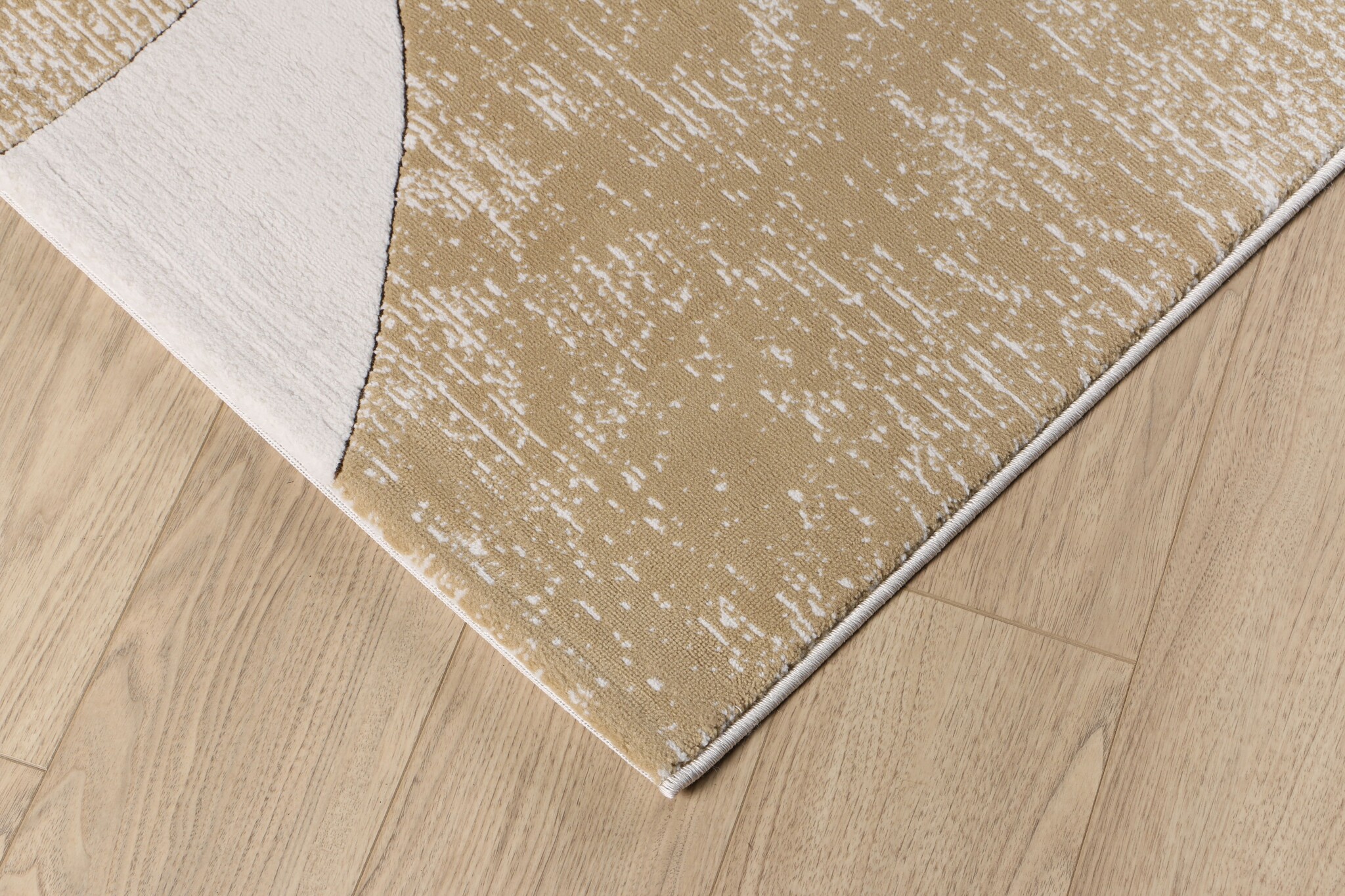 Jarden Home Vloerkleed Abstract Geel Creme